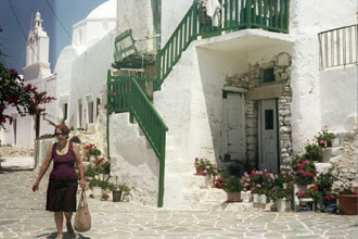 Folegandros une ruelle